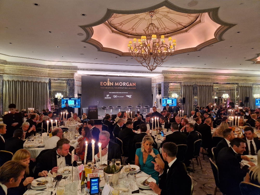 Eoin Morgan Testimonial - The Dorchester, London